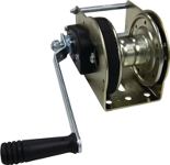 Seilwinde Zugkr.750kg Seil-Ø 5mm Seilaufnahme 12m selbstbremsend verz.
