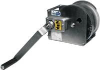 Seilwinde Zugkraft 750kg, NW-Nr.: 4000361060 Kurbelkraft 20kg, reibungsbremsend VA f. Drahtseil DIN3051/3060  