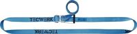 Zurrgurt DIN EN 12195-2 L.4m B.25mm m.Ratsche LC U 800 daN TECWERK