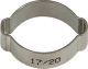 Schlauchklemme 2-Ohr VA, NW-Nr.: 8000367360 1.4301 (W4), Spannber.11-13mm 50St./Beutel RIEGLER