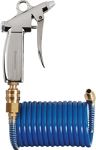 Spiralschlauch-Pistolen-S, NW-Nr.: 8000369109 et ID 6mm AD 8mm L.2,5m, blau Kuppl.DN 7,2 PROMAT   