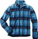 Fleecejacke Dolomit Gr.M blau-kariert SCHEIBLER