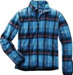 Fleecejacke Dolomit Gr.XXL blau-kariert SCHEIBLER