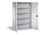 Großraumschrank H1950xB1200xT400mm 4 Fbd.lichtgrau/lichtgrau