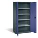 Flügeltürenschrank H1950xB950xT600mm grau/taubenblau NCS 4 BD TECWERK