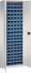 Regalschrank H2000xB690xT285mm lichtgrau 18Fachböden m.Türen 114xMK5 TECWERK