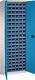 Regalschrank H2000xB690xT285mm lichtgrau/lichtblau 18Fachb.m.Türen 114xMK5 TW