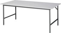 Arbeitstisch Ser.Jerry, NW-Nr.: 9000425483 B2000xT1000xH800-850mm, Arbeitsplatte Melamin,S.22mm Gestell, anthr.-metallic RAU  