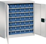 Großraumschrank H1950xB1200xT400mm 4 Fbd.lichtgrau/anthrazitgrau