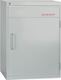 Garderobenschrank m.Sitzbank H1850xB1225xT500mm lichtgrau/lichtgrau 4Abt.TECWERK
