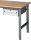 Unterbauschrank, NW-Nr.: 9000425580 H175xB440xT600mm, anthrazitmetallic/lichtgr au 1 Schubl.Einfachauszug, RAU  
