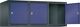 Aufsatzschrank H500xB1200xT500mm Farbwahl Anz.Abt.3 m.Drehriegelschloß PROMAT