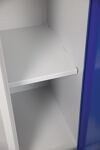 Fbd.STA lichtgrau f.Abteilbreite 400mm f.PROMAT Garderobenschrank PROMAT