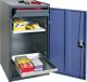 Werkzeug-/Beistellschrank H1000xB500xT500mm 1Schubl.,2Bd.anthrazit/blau TECWERK