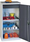Werkzeug-/Beistellschrank H1000xB500xT500mm 1Schubl.,2Bd.lichtgrau/anthrazitgrau