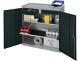 Werkzeug-/Beistellschrank H1000xB1000xT500mm 2Schubl.2Bd.lichtgrau/anthrazitgrau