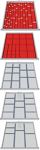 Schubladen-, NW-Nr.: 9000426044 Unterteilungsmaterial, 110-teilig f.5 Schublade f.Schubladenschrank, H1019xB1005xT736mm  