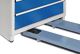 Staplersockel H100xB760mm lichtgrau f.Schubladenschrank TECWERK