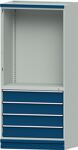 Schubladenregal H2200xB1015xT720mm Modell 2409 B:1015 TECWERK