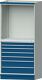Schubladenregal H2200xB1015xT720mm Modell 3005 B:1015 TECWERK