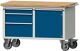 Werkstattwagen H840xB1350xT700mm grau/blau Anz.Schubl.1x85/170/255,1Tür 510mm TW
