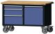 Werkstattwagen H840xB1350xT700mm grau/blau NCS Schubl.1x85/170/255,1 Tür 510mm