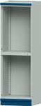 Leergehäuse H2200xB715xT720mm Einbauhöhe 900mm grau f.Promat-Schubl.-Schrank