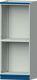 Leergehäuse H2200xB865xT720mm Einbauhöhe 900mm grau f.Promat-Schubl.-Schrank
