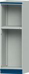 Leergehäuse H2200xB715xT720mm Einbauhöhe 1200mm grau f.Promat-Schubl.-Schrank