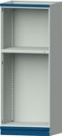 Leergehäuse H2200xB865xT720mm Einbauhöhe 1200mm grau f.Promat-Schubl.-Schrank