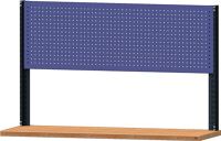 Lochplatte H1200xB1500mm blau NCS f.Werkbankaufbau 1 Lochplatte H 650mm TECWERK