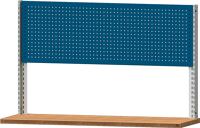 Lochplatte H1200xB2000mm blau f.Werkbankaufbau 1 Lochplatte H 650mm TECWERK