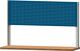 Lochplatte H1200xB2000mm blau f.Werkbankaufbau 1 Lochplatte H 650mm TECWERK