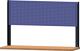 Lochplatte H1200xB2000mm blau NCS f.Werkbankaufbau 1 Lochplatte H 650mm TECWERK
