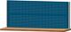 Lochplatte H800xB1500mm blau f.Werkbankaufbau 2 Lochplatten H 800mm TECWERK