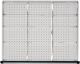 Schubladenunterteilungsmaterial Front 90-150mm 2 Längs-/9 Quertr.-W.TECWERK