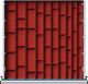 Schubladenunterteilungsmaterial Front-H.60mm 30 Muldenplatten f.Schrank-B.760mm