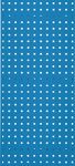 Lochplatte B450xL1000mm himmelblau RASTERPLAN