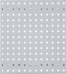 Lochplatte B450xL500mm lichtgrau RASTERPLAN