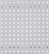 Lochplatte B450xL500mm lichtgrau RASTERPLAN