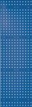 Lochplatte B450xL1500mm blau RASTERPLAN