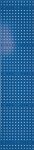 Lochplatte B450xL2000mm blau RASTERPLAN