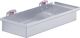 Ablagekasten H55xB320xT135mm alufarben f.Lochplatten RASTERPLAN