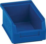 Sichtlagerkasten L160xB105xH75mm PE blau RASTERPLAN