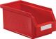 Sichtlagerkasten L290xB140xH130mm PE rot RASTERPLAN