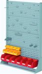 Stellwand 1seitig lichtgrau H.1450xB.1000xT.240mm 3Lochplatten