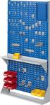 Stellwand 1seitig enzianblau H.1790xB.1000xT.240mm 3Lochplatten