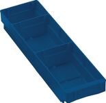 Regalkasten, NW-Nr.: 9000428304 L400xB120xH65mm blau PP, RASTERPLAN   
