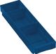 Regalkasten, NW-Nr.: 9000428304 L400xB120xH65mm blau PP, RASTERPLAN