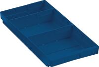 Regalkasten, NW-Nr.: 9000428306 L400xB240xH65mm blau PP, RASTERPLAN   